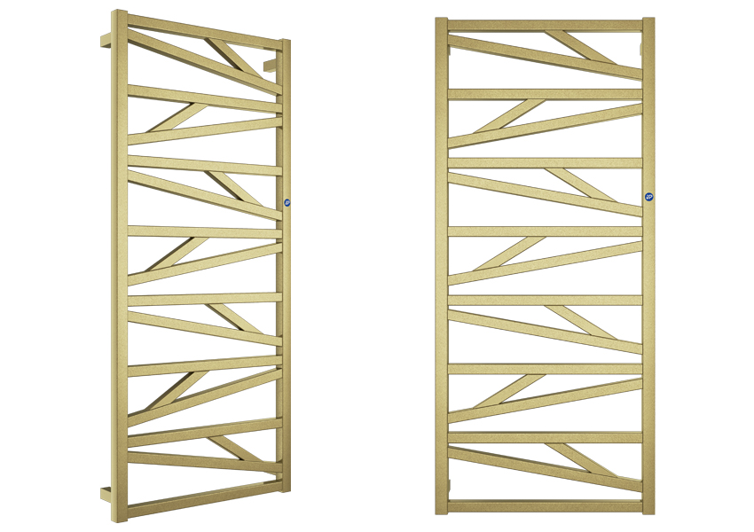 Grzejnik Trick - nowy kolor złoto C84